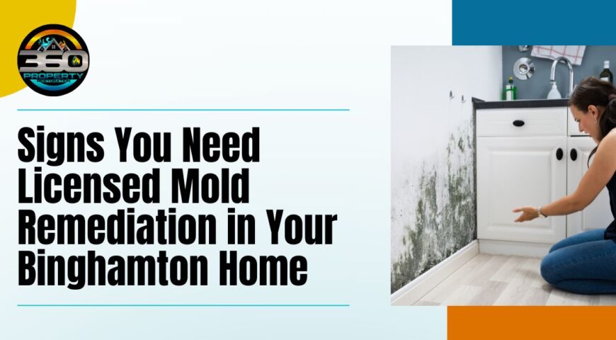 Signs You Need Licensed Mold Remediation in Your Binghamton Home