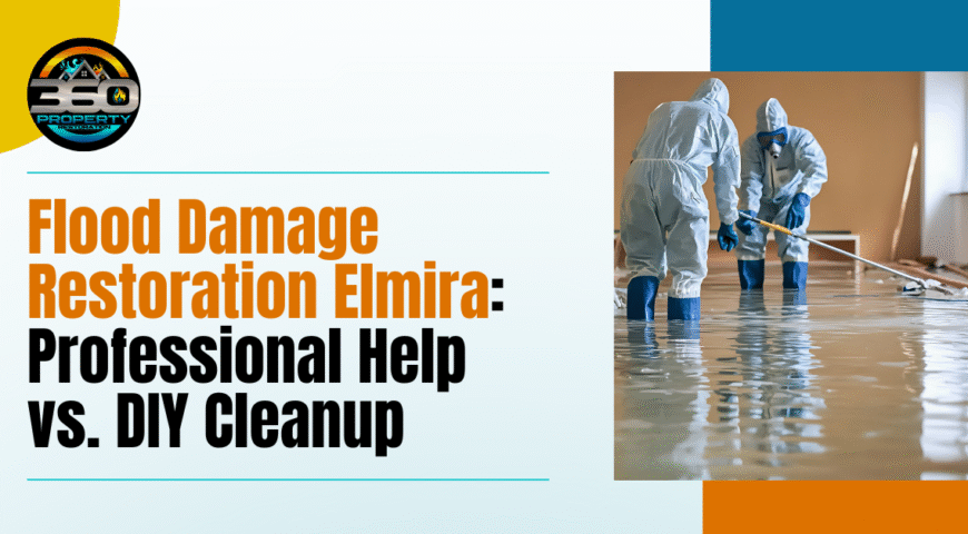 Flood Damage Restoration Elmira: Professional Help vs. DIY Cleanup