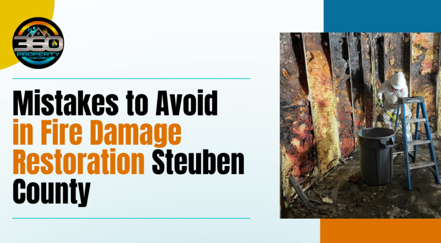 Mistakes to Avoid in Fire Damage Restoration Steuben County