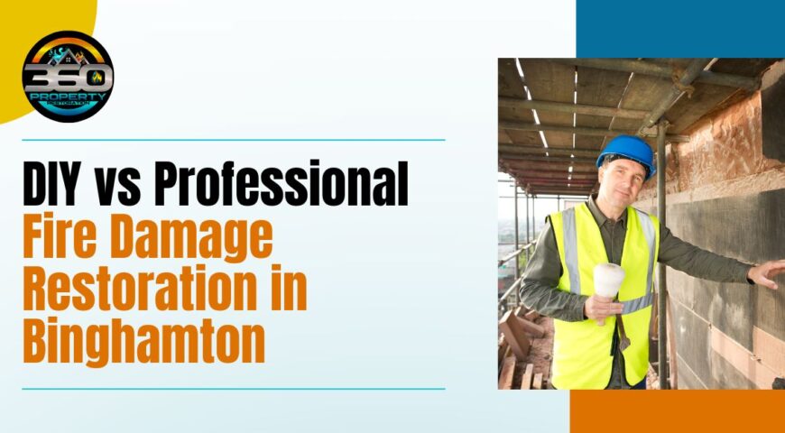 DIY vs Professional Fire Damage Restoration in Binghamton: What You Should Know