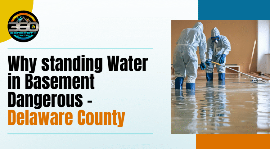 Why standing Water in Basement Dangerous | Delaware County