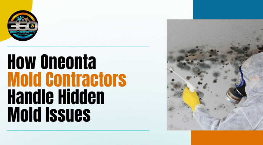 How Oneonta Mold Contractors Handle Hidden Mold Issues