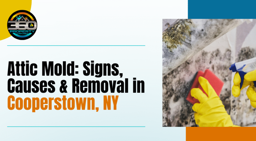 Attic Mold: Signs, Causes & Removal in Cooperstown, NY