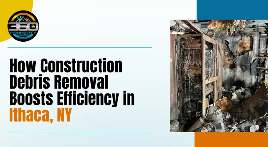 How Construction Debris Removal Boosts Efficiency in Ithaca