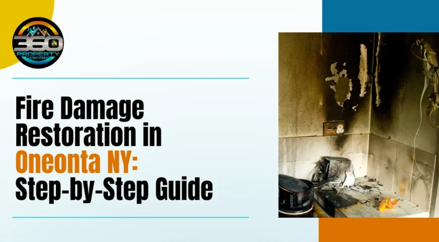 Fire Damage Restoration in Oneonta NY: Step-by-Step Guide