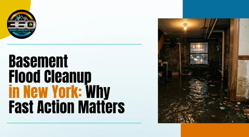 Basement Flood Cleanup in New York: Why Fast Action Matters