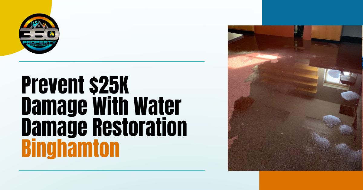 Prevent $25K Damage With Water Damage Restoration Binghamton